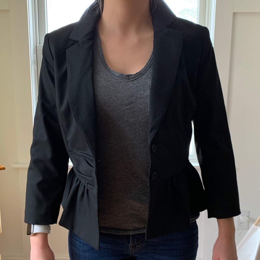 New York & Company Peplum Blazer